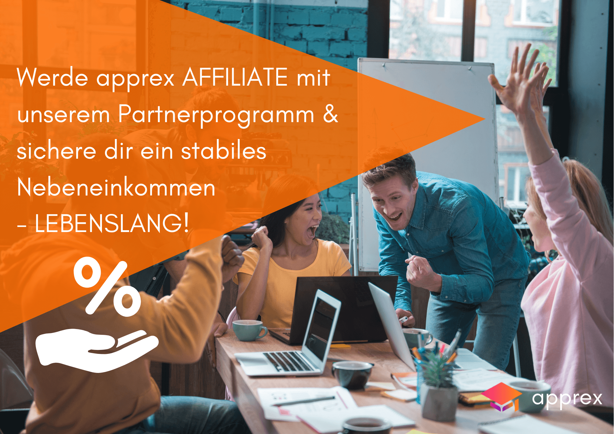 Werde apprex Affiliate mit unserem Partnerprogramm